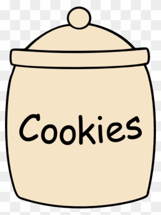 Container Clipart Cookie Jar - Cookie Jar Template - Png Download