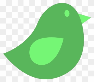 Jpg Black And White Clip Art At Clker Com Vector Online - Green Bird Vector Png Transparent Png