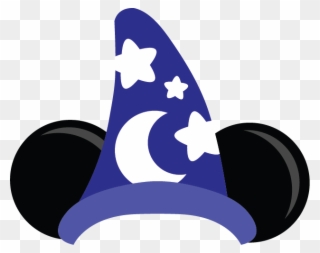 Wizard Clipart Disney - Sombrero De Mickey Mago - Png Download