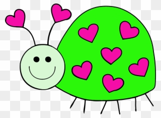 Have A Great Day Clipart - Love Bugs Clip Art - Png Download