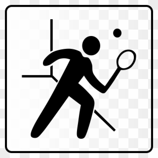 Clipart Info - Squash Court Icon - Png Download