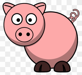 Cute Pig Face Clip Art Free Clipart Images - Pig Clipart - Png Download