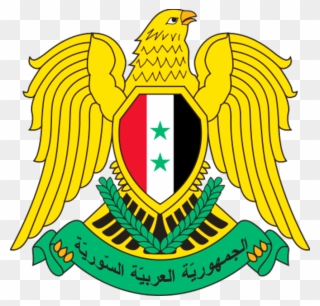 442px-coat Of Arms Of Syria - Syria Coat Of Arms Clipart