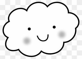 Drawing Cloud Painting Sky Rain - Cloud Drawing Clipart