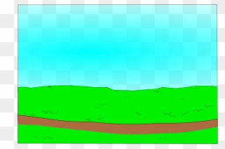 Ecoregion Green Grassland Angle Sky Plc - Clip Art - Png Download