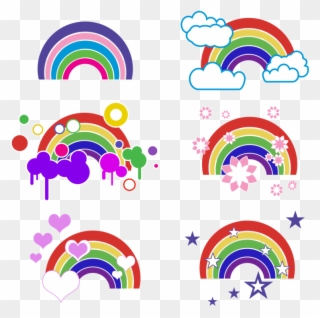Rainbow Computer Icons Download Art Encapsulated Postscript - Vector Graphics Clipart