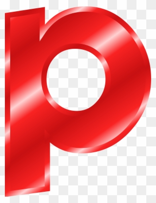 Letter Clipart Red - Letter P Red Png Transparent Png