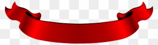 Vintage Ribbon Banner Png - Banner Png Red Gold Clipart