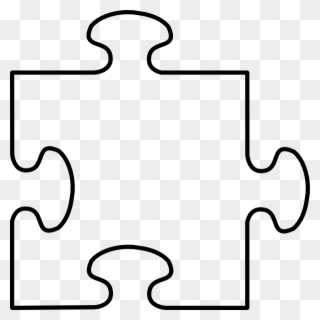 Blank Puzzle Piece Template Clipart (#192685) - PinClipart