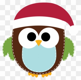 Christmas ~ Christmas Clip Art Borders Free Download - Clip Art Christmas Owls - Png Download