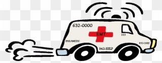 Clip Art Transparent Emt Welcome To Ambulancein - Ambulance Clipart Gif - Png Download