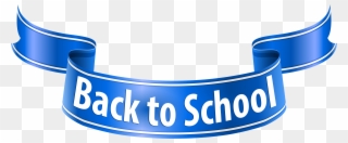 Back To School Ribbon Png Clipart