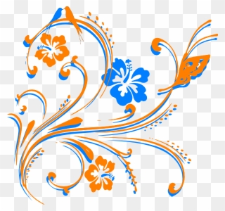 Butterfly Scroll Svg Clip Arts 600 X 564 Px - Png Download