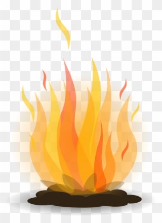 Banner Library Download Bonfire Clipart - Fire Clipart Bonfire Transparent - Png Download