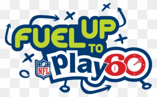 Fuel Up To Play - Fuel Up To Play 60 Logo Clipart