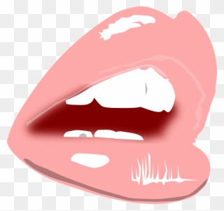 How To Make Lipstick Using Natural Materials - Lips Drawing Png Clipart