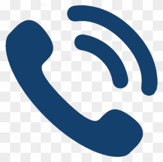 Telephone Clipart Contact Me - Logo Telefono Azul Png Transparent Png
