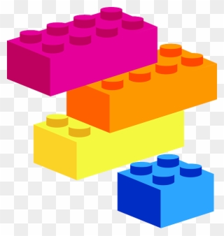 Lego Blocks Clip Art Ajilbabcom Portal - Building Blocks Clip Art - Png Download