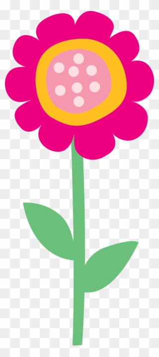 Garden Clipart, Flower Stencils, Flower Clipart, Printable - Flores De Peppa Pig - Png Download