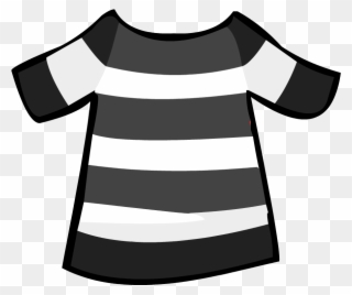 Sailor Clipart Striped Shirt - Club Penguin Free Items - Png Download