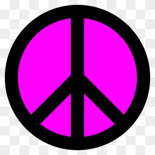 Kim Peace Sign For Allison Clip Art - Peace Signs - Png Download