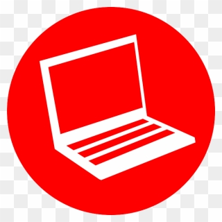 Laptop Icon Circle Png Clipart