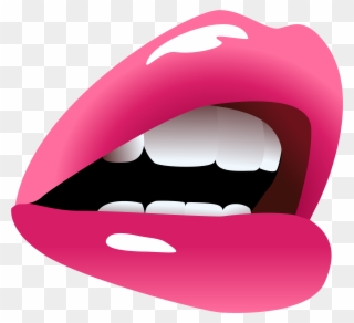 Mouth Pink Png Clipart Image - Mouth Side View Png Transparent Png