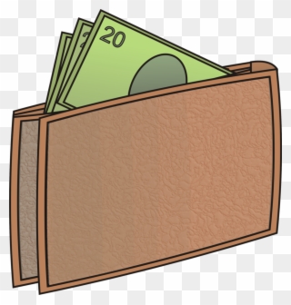 Collection Of In High Quality Free - Wallet With Money Clipart - Png Download