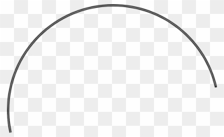 Half Circle Clipart - Half Circle Transparent Background - Png Download