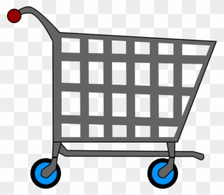 Basic Shopping Cart - Shopping Cart Clipart - Png Download