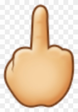 Middlefinger Middlefingeremoji Emoji Handemoji Sticker - Sticker Clipart