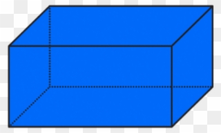 Shapes Clipart Cube - Bentuk Cuboid - Png Download