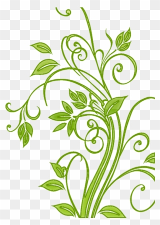 Clip Arts Related To - Flowers Vector Green Png Transparent Png
