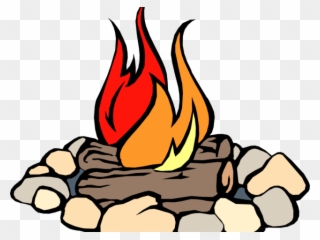 Computer Clipart Fire - Coloring Page Of Fire - Png Download