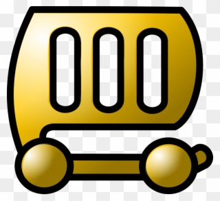 Computer Icons Download Shopping Cart Drawing - Golden Cart Clipart