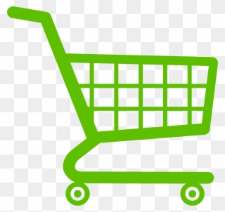 Cart Clip Art At Clker Com Vector - Shopping Cart Logo Green - Png Download