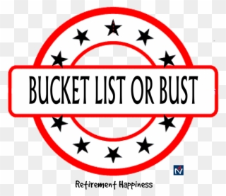 Bucket List Or Bust Mens T Shirt - Rubber Stamp Clipart