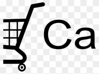 Shopping Clipart Shopping Cart - Shopping Cart Line Art - Png Download