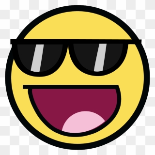 Awesome Face Clipart - Awesome Face With Sunglasses - Png Download