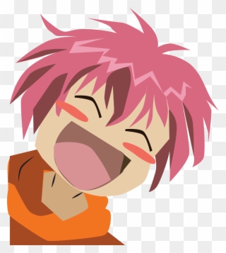 Smile Computer Icons Laughter Digital Media User - Anime Boy Happy Png Clipart