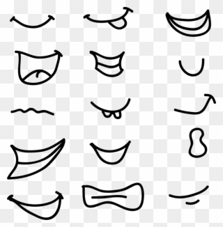 Smile Clipart Smile Clip Art - Man Mouth Vector Png Transparent Png