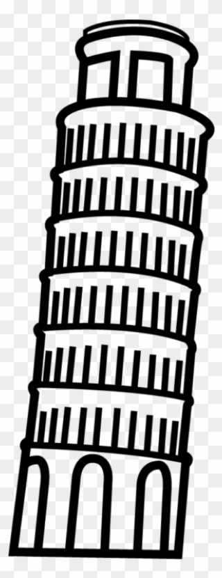Pisa Leaning Tower - My Icon Story Ltd Clipart