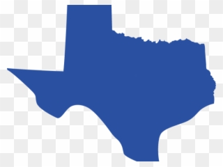 Map Clipart Texas - Texas Map Clip Art - Png Download
