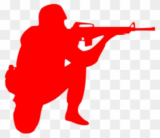 Silhouette Png At Getdrawings Com Free For - Soldier Clip Art Transparent Png