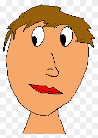 Portrait Clipart Random Person - Cartoon - Png Download