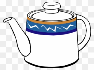 Steam Clipart Teapot - Clipart Of Kettle - Png Download