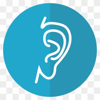 Auriculotherapy Ear Acupuncture - Hearing Icon Png Clipart
