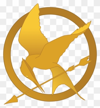 Hunger Games Mockingjay Symbol By Randomperson77 - Hunger Games Logo Clipart - Png Download