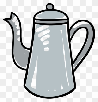 How To Brew Pour Over Coffee - Teapot Clipart