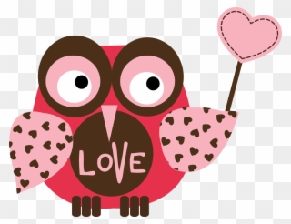 ᗯɧíṃʂíçɑɩ Oῳɩ - Love Me Owl Bib Clipart